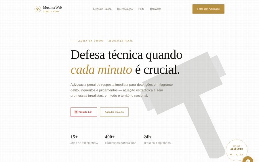 Defesa Penal Especializada