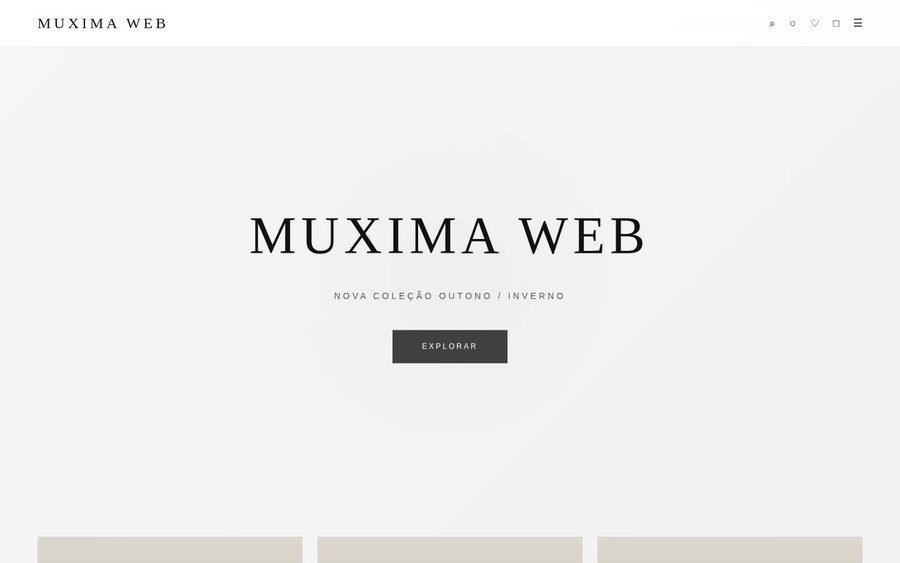 Loja Online Muxima Web — Plataforma de E-commerce